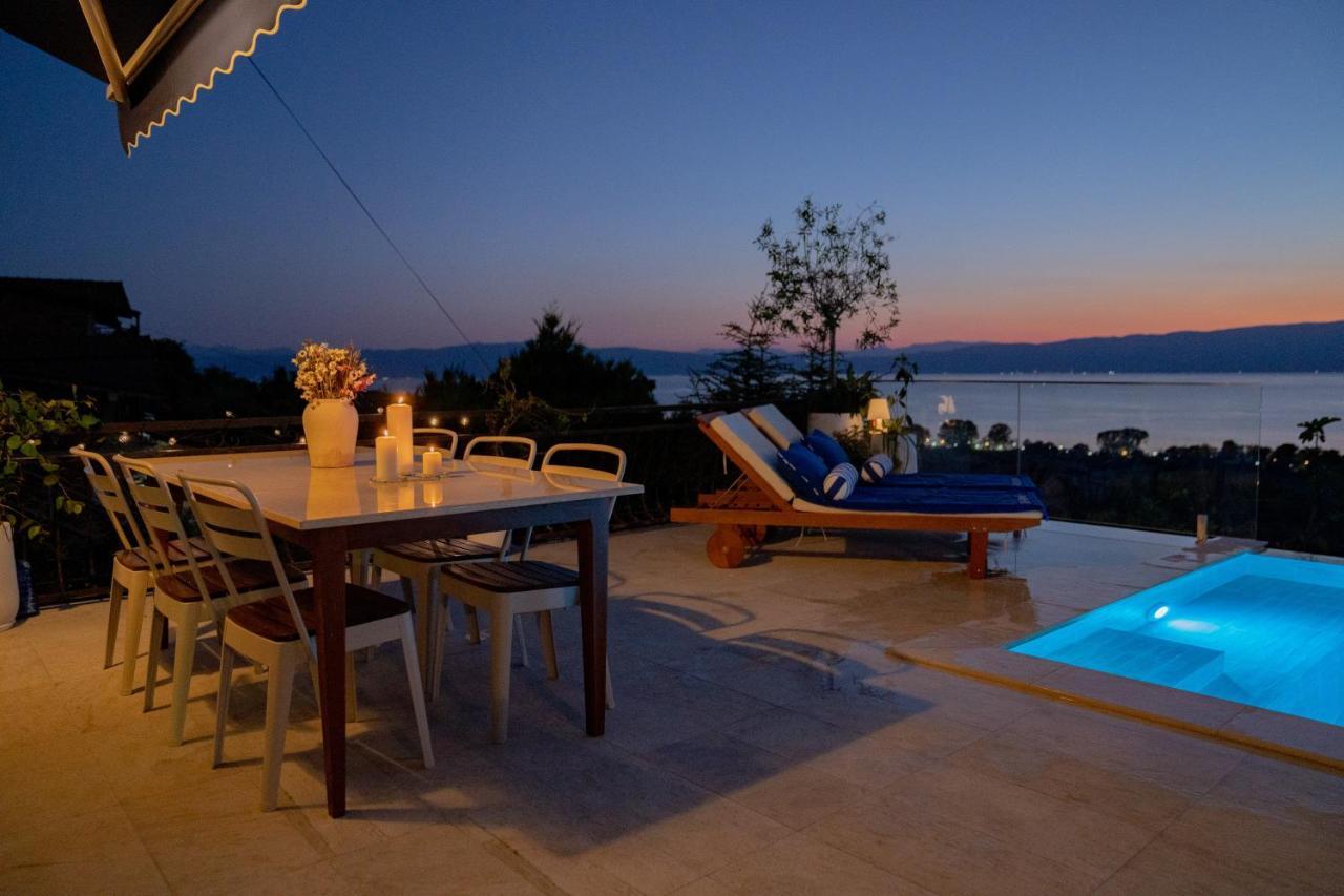 Casa Farmak - 4 Bedroom Lux Apartment With Infinity Pool & Lake View Ohrid Exterior foto