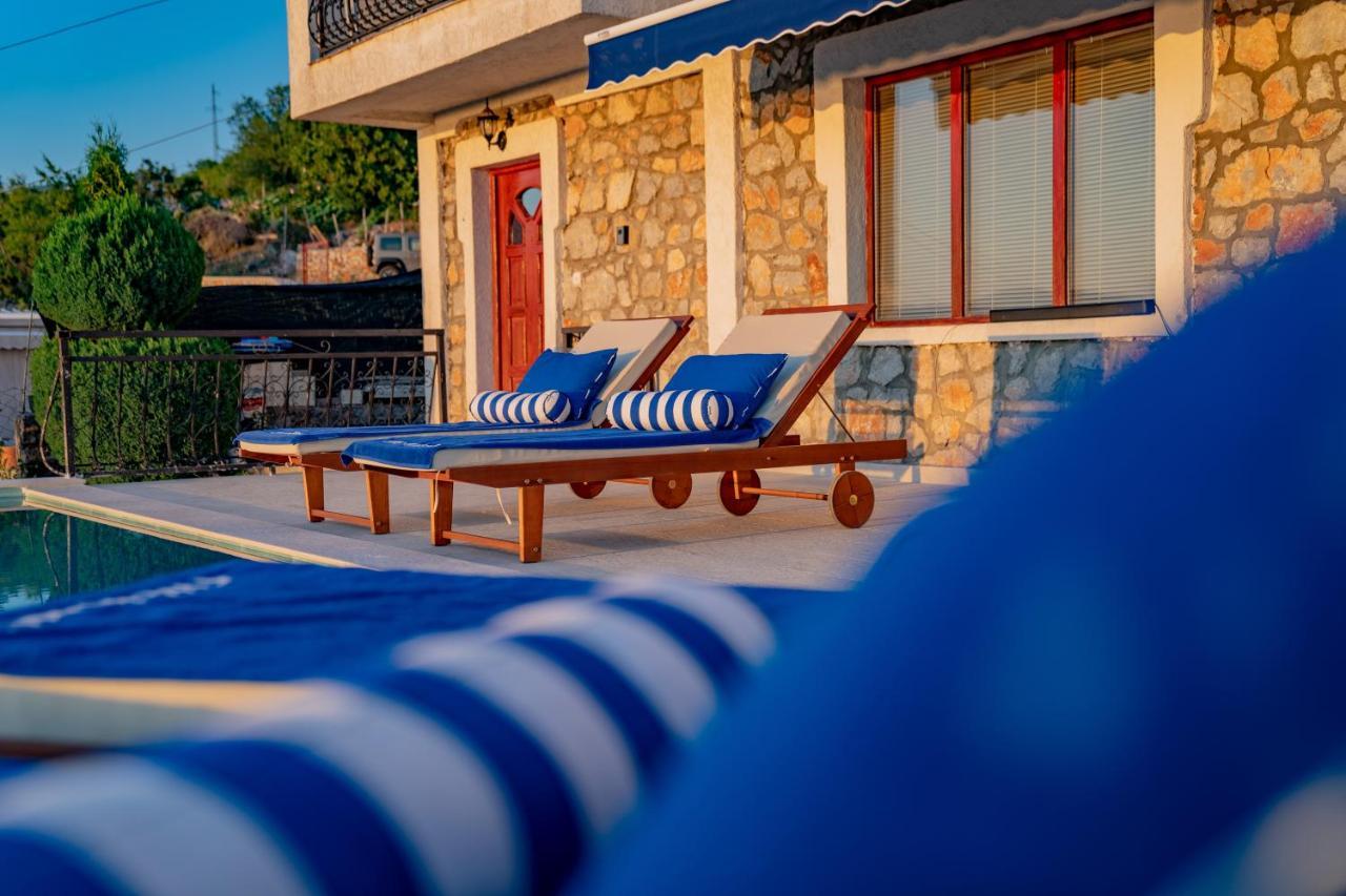Casa Farmak - 4 Bedroom Lux Apartment With Infinity Pool & Lake View Ohrid Exterior foto