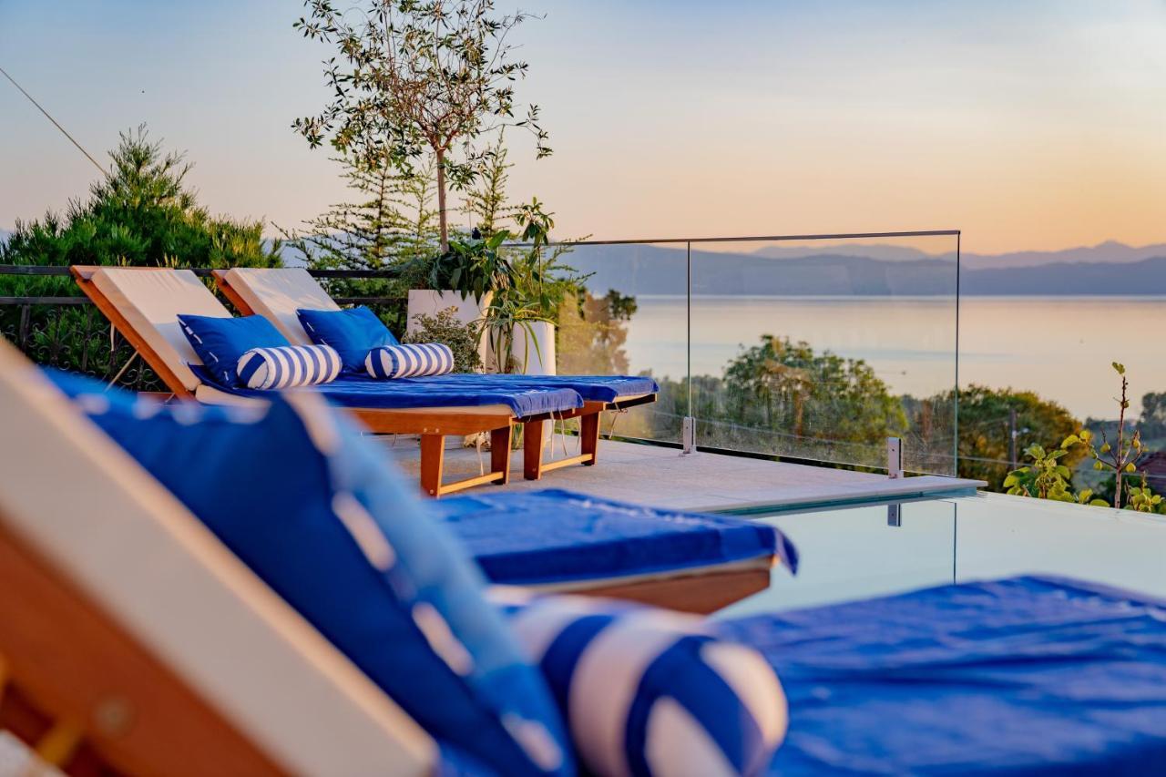 Casa Farmak - 4 Bedroom Lux Apartment With Infinity Pool & Lake View Ohrid Exterior foto